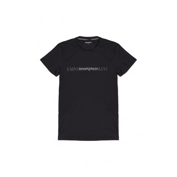Black Cotton T-Shirt