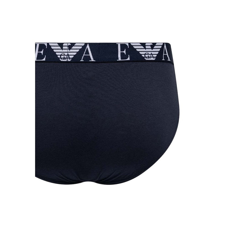 Blue Cotton Underwear