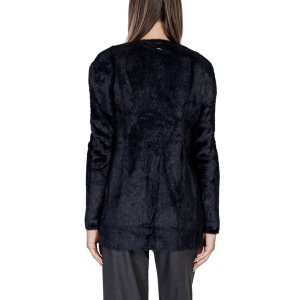 Black Polyamide Cardigan