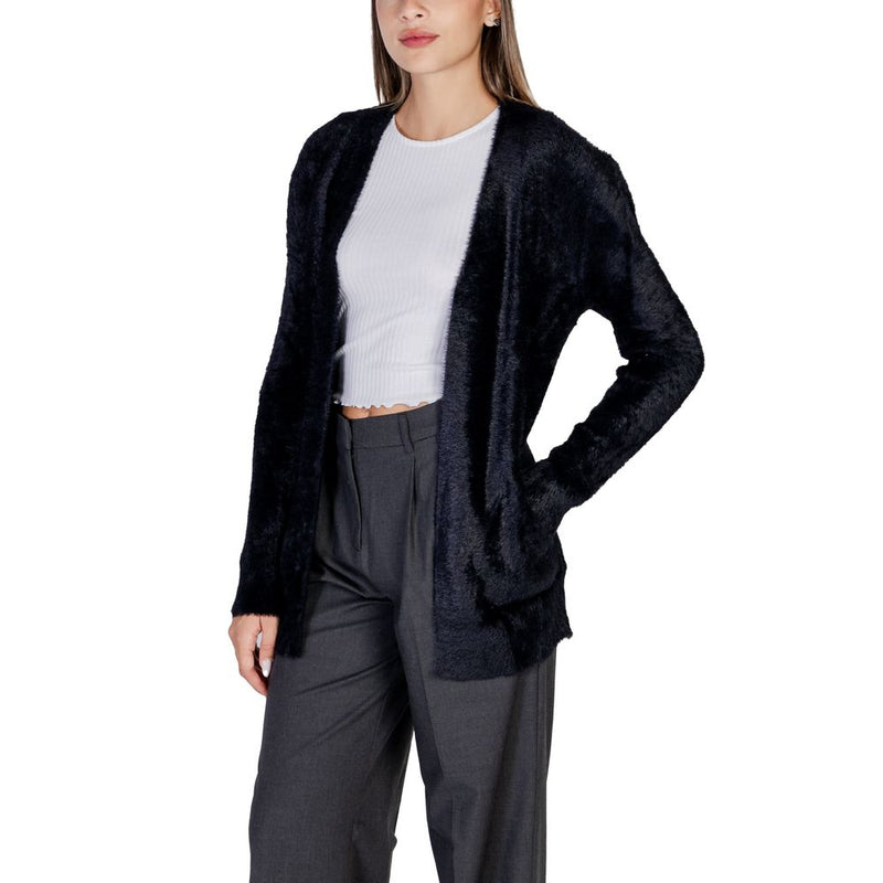 Black Polyamide Cardigan