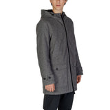 Gray Polyester Jacket