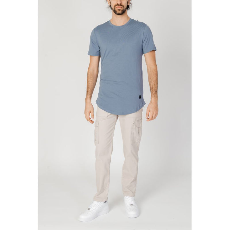 Blue Cotton T-Shirt