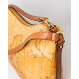 Beige Leather Handbag