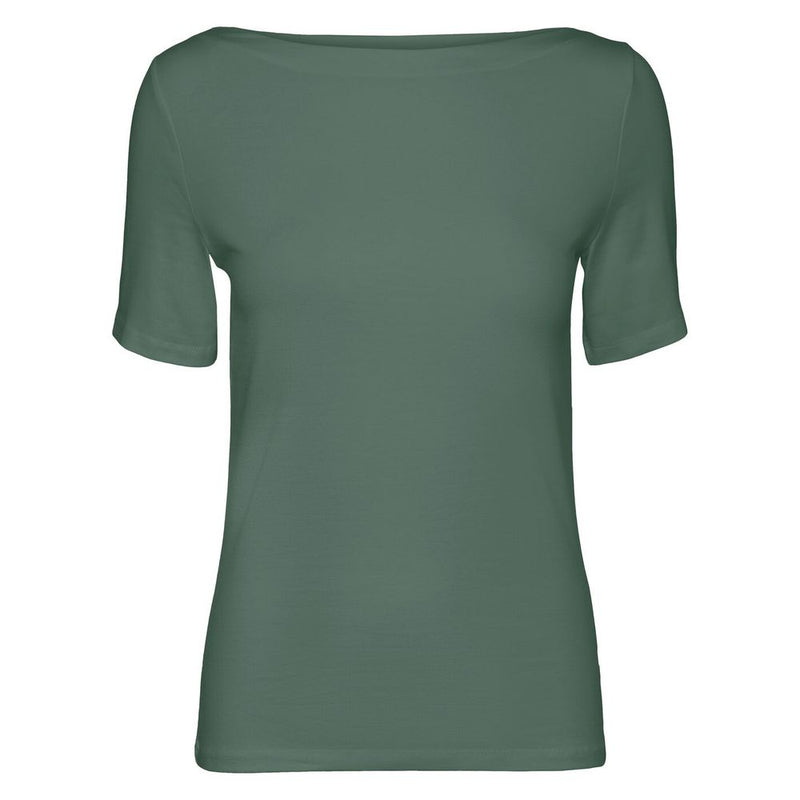 Green Viscose Tops & T-Shirt