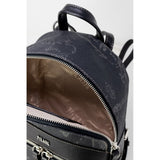 Black Leather Backpack