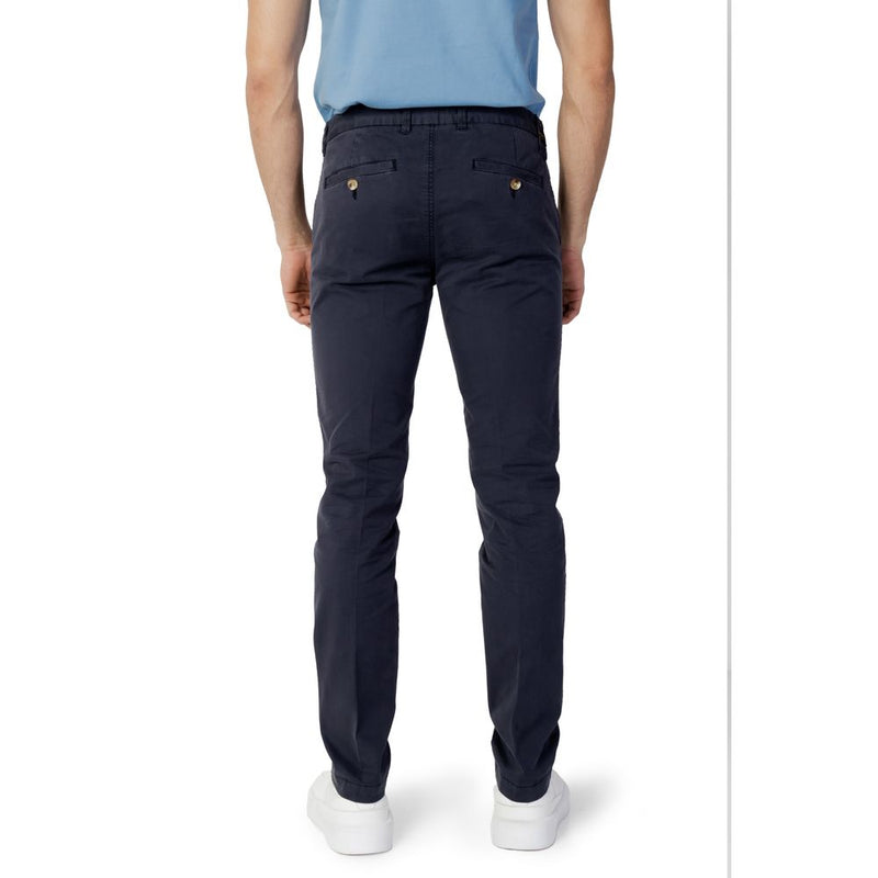 Blue Cotton Jeans & Pant