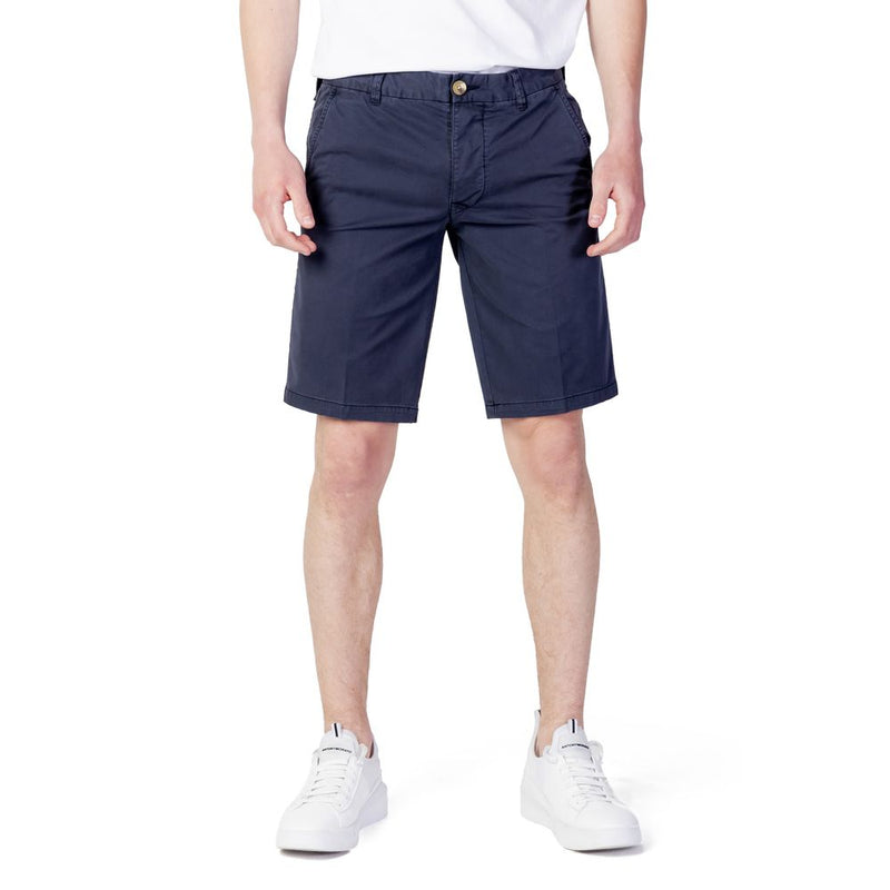 Blue Cotton Short