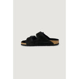 Black Suede Sandal