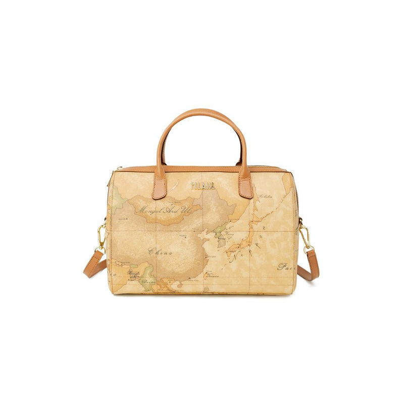 Beige Leather Handbag