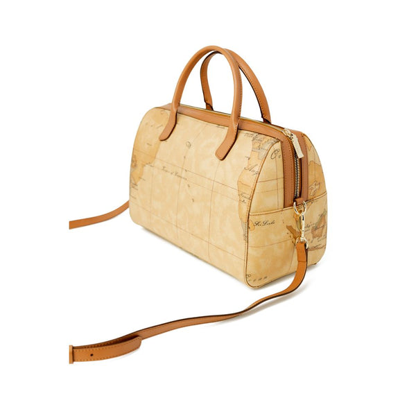 Beige Leather Handbag