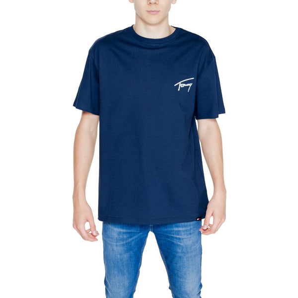 Blue Cotton T-Shirt