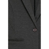 Gray Polyester Suits & Blazer