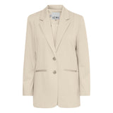 Beige Recycled Polyester Suits & Blazer