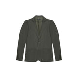 Green Linen Suit