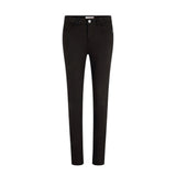 Black Cotton Jeans & Pant