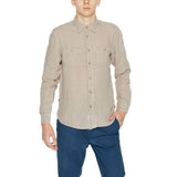 Beige Linen Shirt