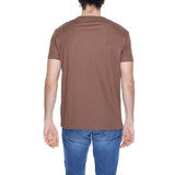 Brown Viscose T-Shirt