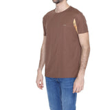 Brown Viscose T-Shirt