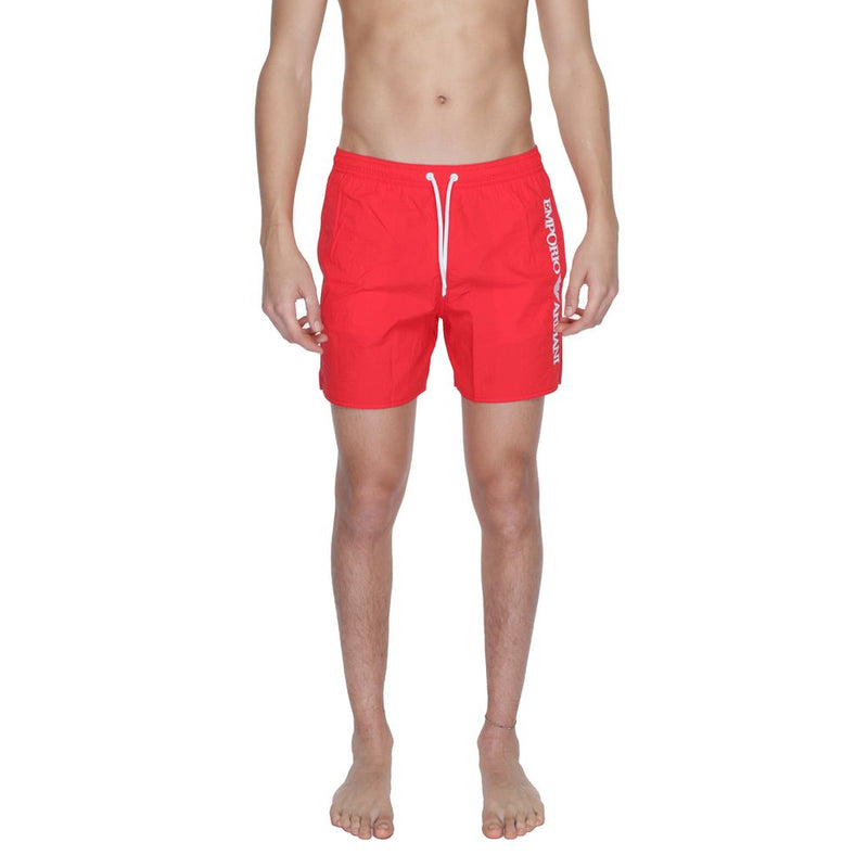 Red Polyamide Swimwear