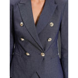 Blue Cotton Suits & Blazer