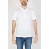 White Cotton Polo Shirt