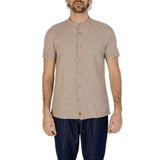 Beige Linen Shirt