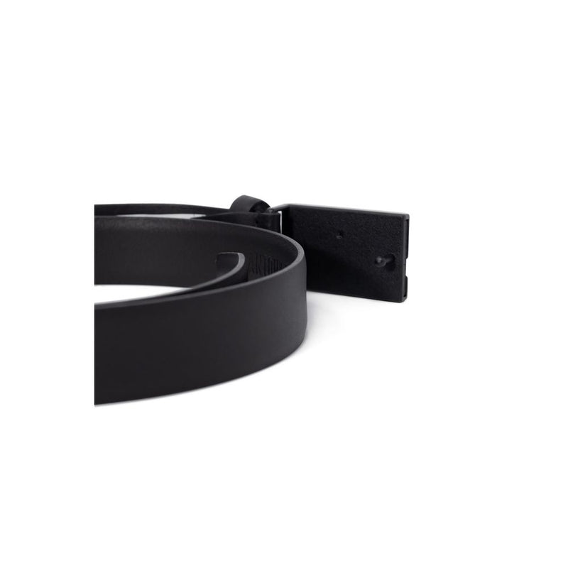 Black Leather Belt