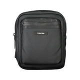 Black Polyester Shoulder Bag