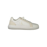 White Polyester Sneaker