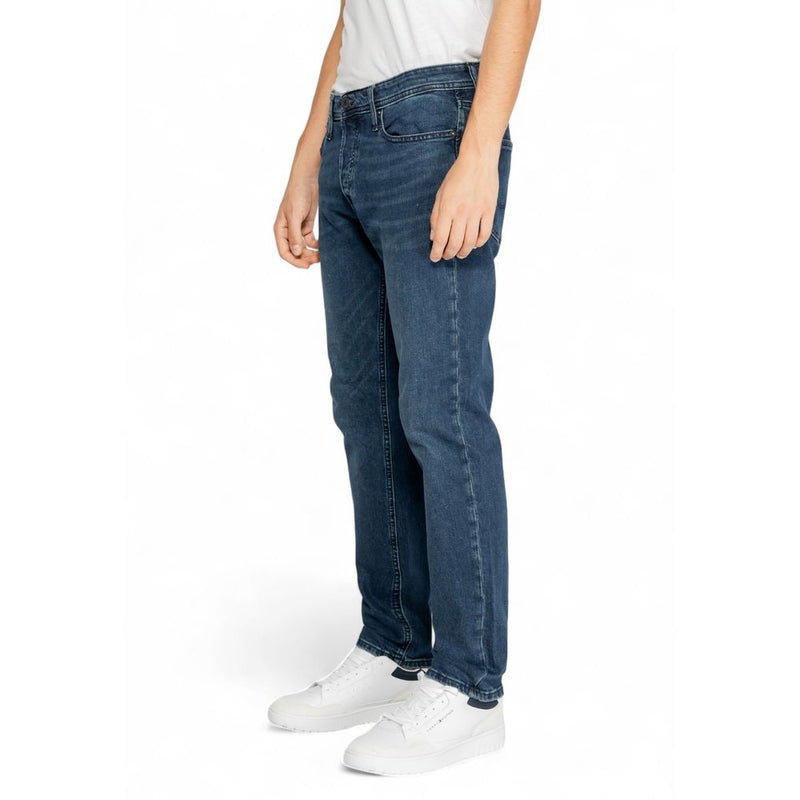 Blue Cotton Jeans & Pant