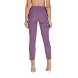 Purple Polyester Jeans & Pant