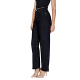 Black Cotton Jeans & Pant