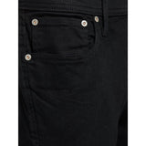 Black Cotton Jeans & Pant