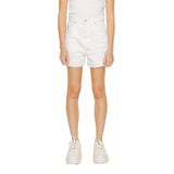 White Cotton Rigenerato Short