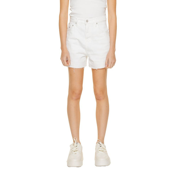 White Cotton Rigenerato Short