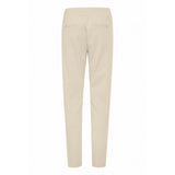 Beige Polyester Jeans & Pant