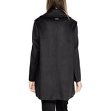 Black Polyester Jackets & Coat