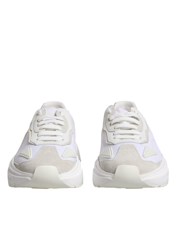 White Leather Daymaster Low Top Sneaker Shoes