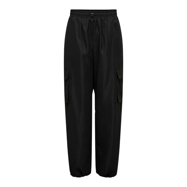 Black Cotton Jeans & Pant