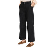 Black Linen Jeans & Pant