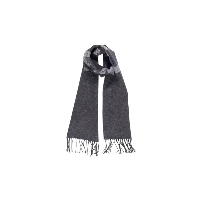 Black Cotton Scarf