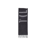 Black Cotton Scarf