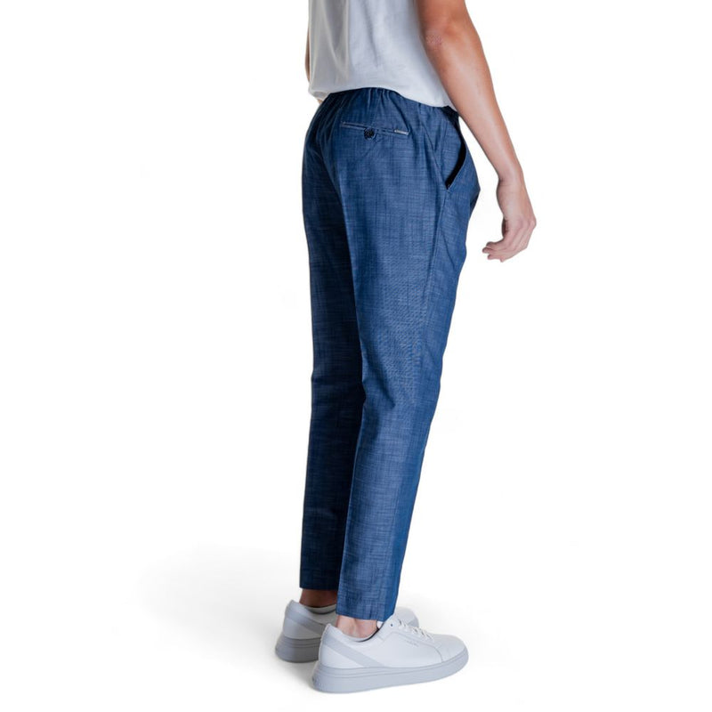 Blue Cotton Jeans & Pant