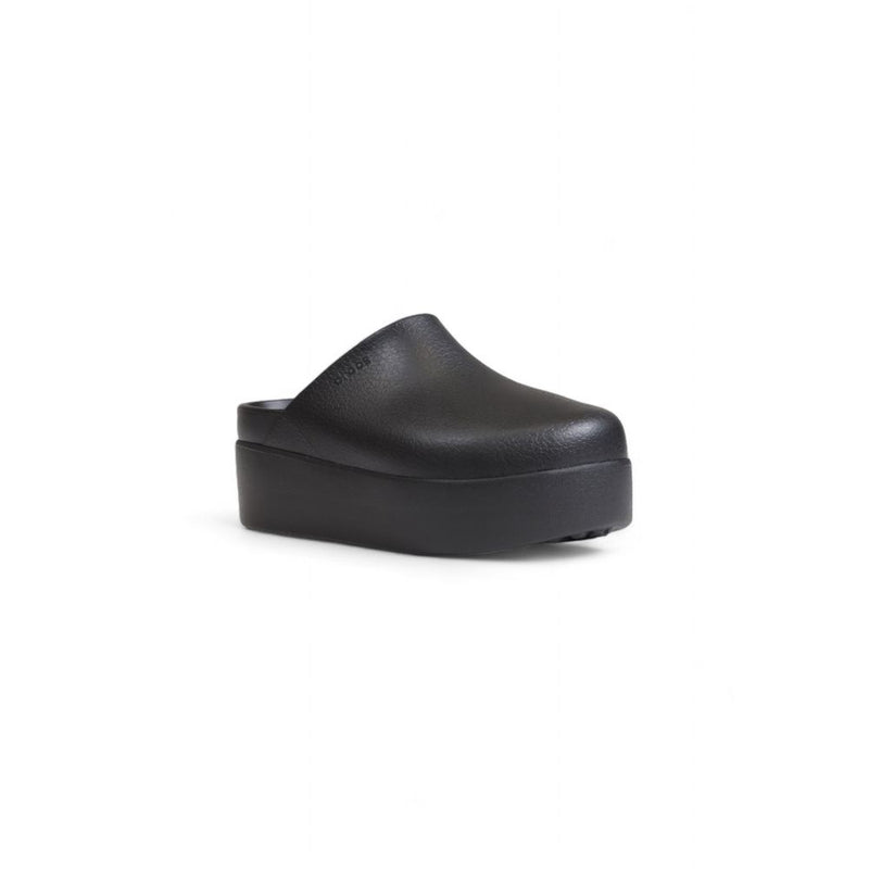 Black Synthetic Sandal