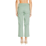 Turquoise Cotton Jeans & Pant