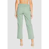 Turquoise Cotton Jeans & Pant