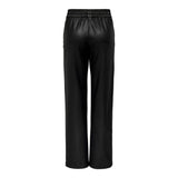 Black Recycled Polyester Jeans & Pant