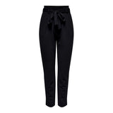 Black Polyester Jeans & Pant