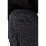 Black Cotton Jeans & Pant