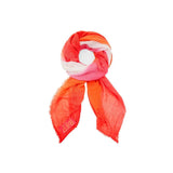 Orange Polyester Scarf